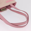 PRADA PRADA Sports Tote Bag Canvas Pink Auth 201301-8
