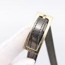GUCCI GG Canvas Hand Bag Black Gold Tone 005 0813 Auth 201302-10