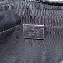 GUCCI GG Canvas Hand Bag Black Gold Tone 005 0813 Auth 201302-18