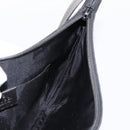 GUCCI GG Canvas Hand Bag Black Gold Tone 005 0813 Auth 201302-19