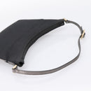 GUCCI GG Canvas Hand Bag Black Gold Tone 005 0813 Auth 201302-7