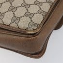 GUCCI GG Supreme Shoulder Bag PVC Beige Gold Tone 1 001 4084 Auth 201306-16