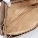 GUCCI GG Supreme Shoulder Bag PVC Beige Gold Tone 1 001 4084 Auth 201306-20