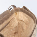 GUCCI GG Supreme Shoulder Bag PVC Beige Gold Tone 1 001 4084 Auth 201306-21