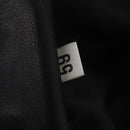 PRADA Boston Bag Nylon Black Silver Auth 201310-12