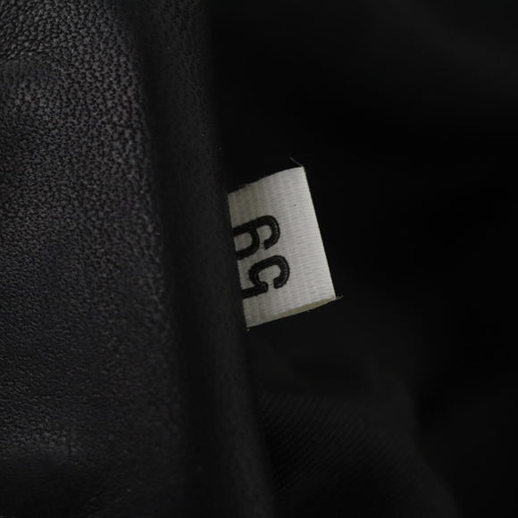PRADA Boston Bag Nylon Black Silver Auth 201310