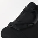 PRADA Boston Bag Nylon Black Silver Auth 201310-7
