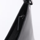 GUCCI Bamboo Hand Bag patent Black Silver 001 1998 Auth 201313-10