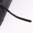 CELINE Luggage Phantom Shopper Hand Bag Leather Black Gold Tone Auth 201314V-17