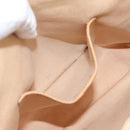 CELINE C Macadam Hand Bag Canvas Beige Gold Tone Auth 201317-19