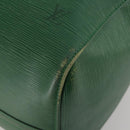 LOUIS VUITTON Epi Keepall 50 Boston Bag Green M42964 LV Auth 201319-15