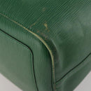 LOUIS VUITTON Epi Keepall 50 Boston Bag Green M42964 LV Auth 201319-16
