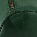 LOUIS VUITTON Epi Keepall 50 Boston Bag Green M42964 LV Auth 201319-18