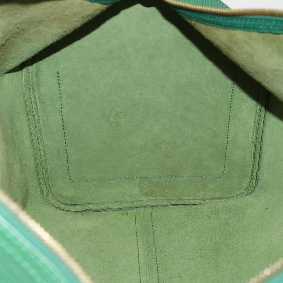 LOUIS VUITTON Epi Keepall 50 Boston Bag Green M42964 LV Auth 201319