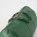 LOUIS VUITTON Epi Keepall 50 Boston Bag Green M42964 LV Auth 201319-6