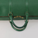 LOUIS VUITTON Epi Keepall 50 Boston Bag Green M42964 LV Auth 201319-7