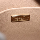 Christian Dior Trotter Shoulder Bag PVC Leather Black Gold Tone Auth 201320-21