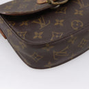 LOUIS VUITTON Monogram Saint Cloud PM Shoulder Bag M51244 LV Auth 201329-16