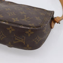 LOUIS VUITTON Monogram Saint Cloud PM Shoulder Bag M51244 LV Auth 201329-17