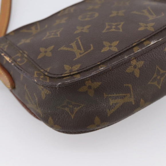 LOUIS VUITTON Monogram Saint Cloud PM Shoulder Bag M51244 LV Auth 201329