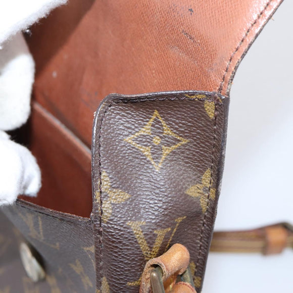 LOUIS VUITTON Monogram Saint Cloud PM Shoulder Bag M51244 LV Auth 201329