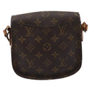 LOUIS VUITTON Monogram Saint Cloud PM Shoulder Bag M51244 LV Auth 201329-2