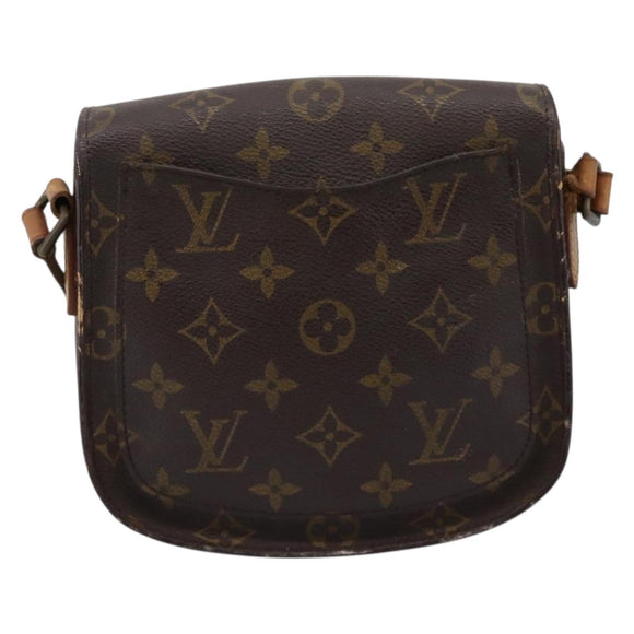 LOUIS VUITTON Monogram Saint Cloud PM Shoulder Bag M51244 LV Auth 201329