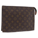 LOUIS VUITTON Monogram Poche Toilette 26 Pouch M47542 LV Auth 201330A-1