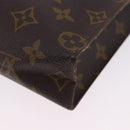 LOUIS VUITTON Monogram Poche Toilette 26 Pouch M47542 LV Auth 201330A-16