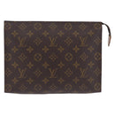 LOUIS VUITTON Monogram Poche Toilette 26 Pouch M47542 LV Auth 201330A-13