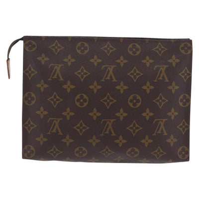 LOUIS VUITTON Monogram Poche Toilette 26 Pouch M47542 LV Auth 201330A - 0