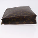 LOUIS VUITTON Monogram Poche Toilette 26 Pouch M47542 LV Auth 201330A-4