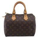 LOUIS VUITTON Monogram Speedy 25 Hand Bag M41528 LV Auth 201331-2