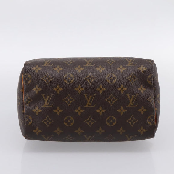 LOUIS VUITTON Monogram Speedy 25 Hand Bag M41528 LV Auth 201331