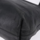 CHANEL Tote Bag Lamb Skin Black CC Auth 201339A-11