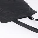 CHANEL Tote Bag Lamb Skin Black CC Auth 201339A-6