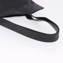 CHANEL Tote Bag Lamb Skin Black CC Auth 201339A-7