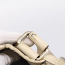 GUCCI GG Supreme Shoulder Bag PVC Beige Silver 201732 Auth 201340-10