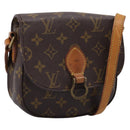LOUIS VUITTON Monogram Saint Cloud PM Shoulder Bag M51244 LV Auth 201345-1