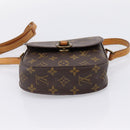 LOUIS VUITTON Monogram Saint Cloud PM Shoulder Bag M51244 LV Auth 201345-12