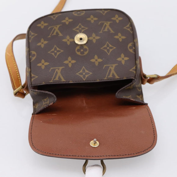 LOUIS VUITTON Monogram Saint Cloud PM Shoulder Bag M51244 LV Auth 201345