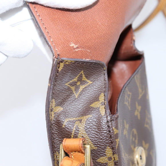 LOUIS VUITTON Monogram Saint Cloud PM Shoulder Bag M51244 LV Auth 201345