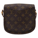 LOUIS VUITTON Monogram Saint Cloud PM Shoulder Bag M51244 LV Auth 201345-3