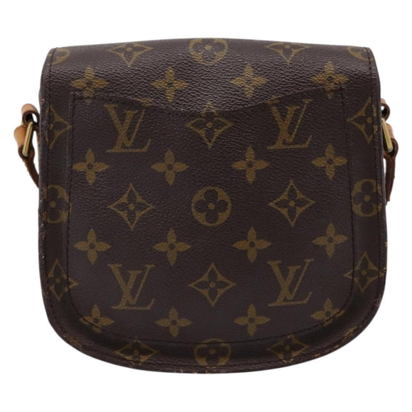 LOUIS VUITTON Monogram Saint Cloud PM Shoulder Bag M51244 LV Auth 201345