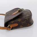 LOUIS VUITTON Monogram Saint Cloud PM Shoulder Bag M51244 LV Auth 201345-4