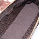 Christian Dior Straight Chic Hand Bag Canvas Beige Gold Auth 201348-20