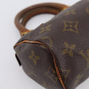 LOUIS VUITTON Monogram Mini Speedy Hand Bag M41534 LV Auth 201349-16