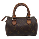 LOUIS VUITTON Monogram Mini Speedy Hand Bag M41534 LV Auth 201349-2