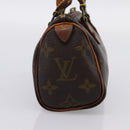 LOUIS VUITTON Monogram Mini Speedy Hand Bag M41534 LV Auth 201349-3