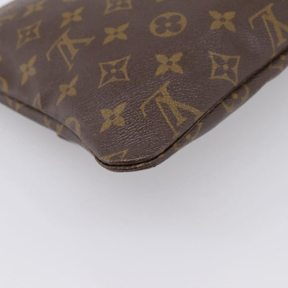 LOUIS VUITTON Monogram Pochette Priant Clutch Bag M51805 LV Auth 201350